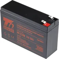 Akumulátor T6 power HR1224W, 12V, 6Ah