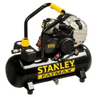 Stanley Compressor HY 227/10/12 FMXCM0 - Vzduchový kompresor 10Bar - 12L - 222L/min - Integrovaná protiskluzová rukojeť - Černý