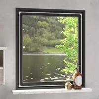 vidaXL Magnetická sieť proti hmyzu na okná biela 130x150 cm