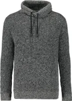 Ragman V-Ausschnitt Pullover Strick mit Kragen