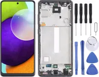 Für Samsung Galaxy A52 5G SM-A525 Display Full LCD mit Rahmen Einheit Touch Ersatzteil Reparatur Schwarz