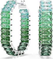 Swarovski 5705787 - Matrix - Striebro - Náušnice