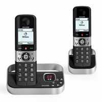 Alcatel F890 Voice Duo TELECOM - Telefon - schnurlos - schwarz