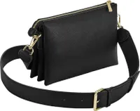 Bagbase - Umhängetasche "Boutique" PC5377 (Einheitsgröße) (Schwarz)