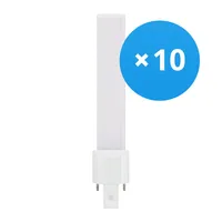 Mehrfachpackung 10x Osram Dulux-S LED 4W - 840 Kaltweiß | Ersatz Für 9W