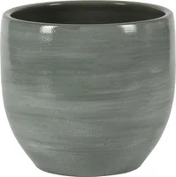 Übertopf innen Passion für Pottery Ferry Ø 35 cm H 31 cm Ton grau