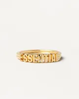PDPAOLA Ring ESSENTIAL Sterlingsilber gold