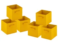 Aufbewahrungsboxen faltbar Faltbox 26x26x26 cm 6er Pack