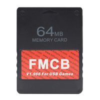64MB Speicherkarte für FMCB V1.966 USB Spiele PS2 PS1 Spiele