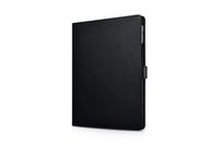 KINGSTAR iPad Pro 11“ Hülle - Echtleder Schutzhülle für Ihr Tablett/ inkl. Stifthalter / Magnetverschluss / Businessdesign/Apple iPad Pro 11“ Case in Schwarz (iPad Pro 11")
