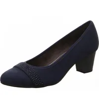 Jana Pumps, Absatz bis 45 mm in blau, Gr. 40