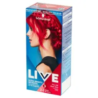 SCHWARZKOPF Live Ultra Brights oder Pastell Semi-Permanentes Haarfärbemittel 092 Sharp Red