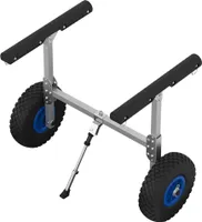 Vozík na kanoe lodný vozík prepravný vozík SUP hliník SUPROD KW260, čierna/modrá