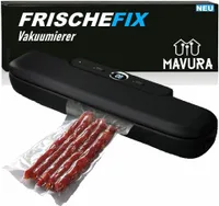 FRISCHEFIX Vakuumiergerät Vakuumierer Folienschweißgerät 2 Modi Vakuummaschine