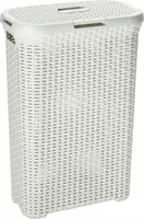 Wäschebox CURVER Style in Rattanoptik 40 l mit Klappdeckel