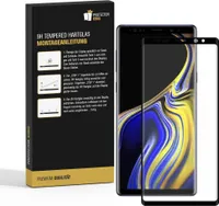 2x9H Panzerglas für Samsung Galaxy Note 9 FULL CURVED Displayschutz Schutzglas Schutzfolie Panzerfolie KLAR Tempered Hartglas