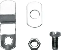SKS Clip Blümels Tretlagerbefestigung für Radschützer, langlebiges Ersatzteil in Silber, ideal zur sicheren Montage von Schutzblechen an Fahrrädern
