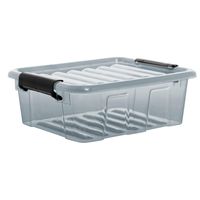 XL Faltbox Klappbox Campingbox Aufbewahrungsbox 38-Liter mit Deckel 61x47x27cm 