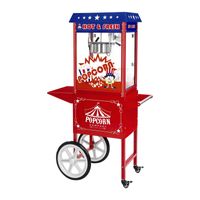 ROYAL Catering Stroj na popcorn - vč. vozíku - USA design