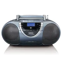Lenco SCD-341BK - Boombox mit DAB+/ FM radio