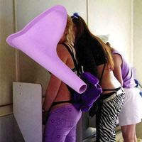 Frauen-Urinal für unterwegs Mobile Toilette aus Silikon Outdoor Reise Stehen 