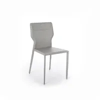 Kim - Grauer stuhl 2-tlg