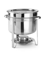 HENDI Suppen Chafing dish 370x345 mm Chromstahl 10 L          Piave