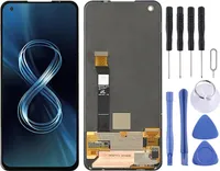 Für Asus Zenfone 8 ZS590KS-2A007EU I006D Display Full LCD ohne Rahmen Einheit Touch Reparatur Schwarz