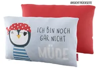 La Vida 396333 Deko Kissen nicht müde - 40 x 23 cm