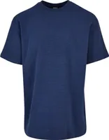 Urban Classics - Oversized Waffle Shirt dark blue - XL