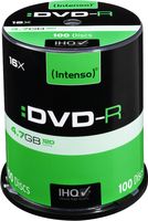 Intenso DVD-R 4,7 GB 16x Speed - 100stk Cake Box