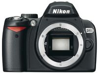 Nikon D60 Body, 10.2 MP, CCD, 3872 x 2592 Pixel, auto, Flash aus, sd, LCD