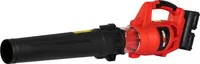 Grafner Akku Turbinen Laubbläser mit 40 Volt (2x 20V), 2x 2,0 Ah Lithium-Ionen Akku, 2 Stufen Drehzahlregulierung, hochwertiger Digital-Motor, Anti-Vibrationsgriff, incl. Akkus und Schnell-Ladegerät