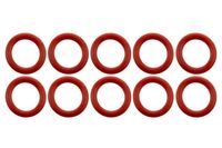 10x O-Ring 8x2 mm Rot Silikon Dichtung Innen 8mm Außen 12mm