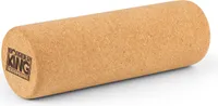 BoarderKING Korkový válec pro balanční desky, masážní váleček, 15 x 45 cm, hnědý