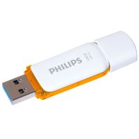 Philips USB flash disk Snow 3.0 128 GB bílý a oranžový
