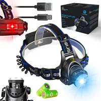Latarka czołowa LED Latarka czołowa USB Latarka czołowa LED