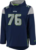 NFL Seattle Seahawks #76 Hoody hooded Jersey Sweater Kaputzenpullover Franchise Overhead (M)