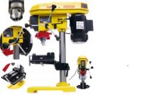 Standbohrmaschine Tischbohrmaschine Bohrmaschine + Vize Säulenbohrmaschine 1850W Drehzahl 600-2650Rpm 5-Gänge