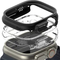 Etui ochronne Ringke do Apple Watch Ultra Slim Clear +, matowe czarne