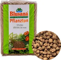 Blusana Blähton Pflanzsubstrat 10l grobe Körnung 8-16mm Tongranulat Hydrokultur & Drainage Pflanzton Granulat