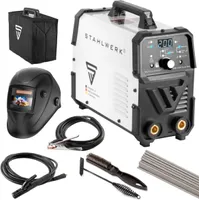 STAHLWERK Elektroden-Schweißgerät ARC 200 Puls Pro Vollausstattung