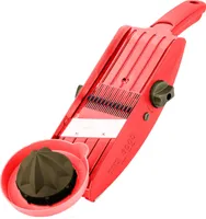 TNS-3000 Hellrot-Schwarz Gemüsehobel / vegetable slicer ALL IN ONE das Original