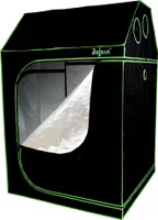 Zelsius Grow Tent 120 x 120 x 180 cm schwarz/grün Pflanzenzucht Indoor