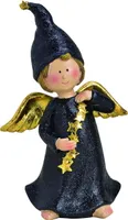 Engel Deko Schutzengel Weihnachtsengel Skulptur Figur Objekt Elfe Fee Herz Stern