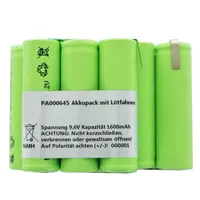 Nabíjacia batéria vhodná pre mikrofón MCW-D 521 s 9,6 V NiMH batériou 1600 mAh 1600 mAh