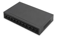 Digitus 8+2 Port Gigabit PoE Switch, Fast Ethernet (10/100), Vollduplex, Power over Ethernet (PoE)