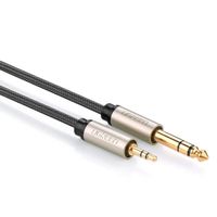 Kabel Ugreen Av127 10630 Audio Trs Mini Jack 3,5Mm / Jack 6,35Mm 5M - Szary