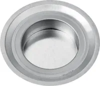 Einleger Teelicht silber 68 mm