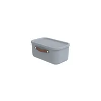 Rotho Aufbewahrungsbox 12 L Maloja - Kunststoffbox mit Deckel - Stapelbox 39,5 x 26,5 x 17,7 cm - Plastikbox Ordnungsbox Allzweckkiste